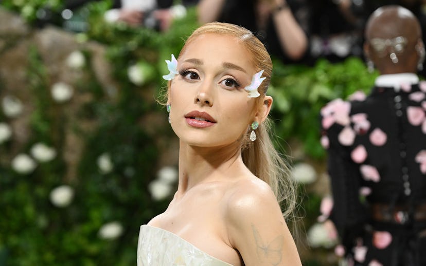 Ariana Grande at the 2024 Met Gala: "Sleeping Beauties: Reawakening Fashion" held at The Metropolita...