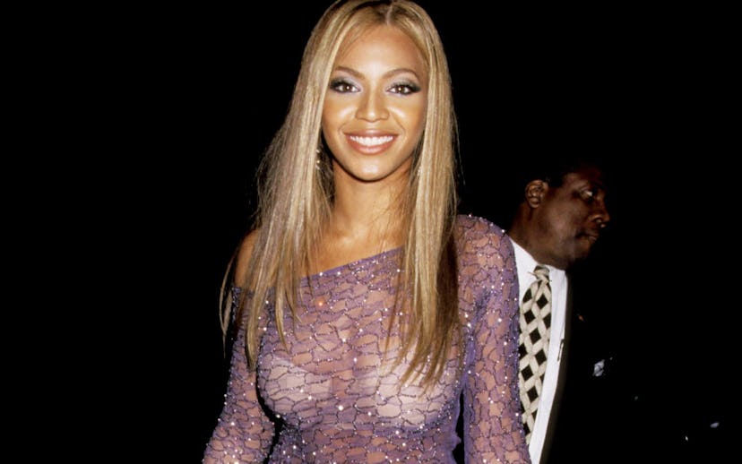 Beyonce Knowles during 44th GRAMMY Awards - Sony Music Entertainment After-Party at Morton's Restaur...