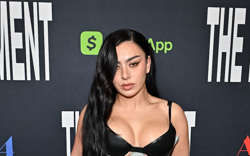 Charli xcx at A24's "The Moment" Los Angeles Premiere held at the Fine Arts Theatre on January 29, 2...