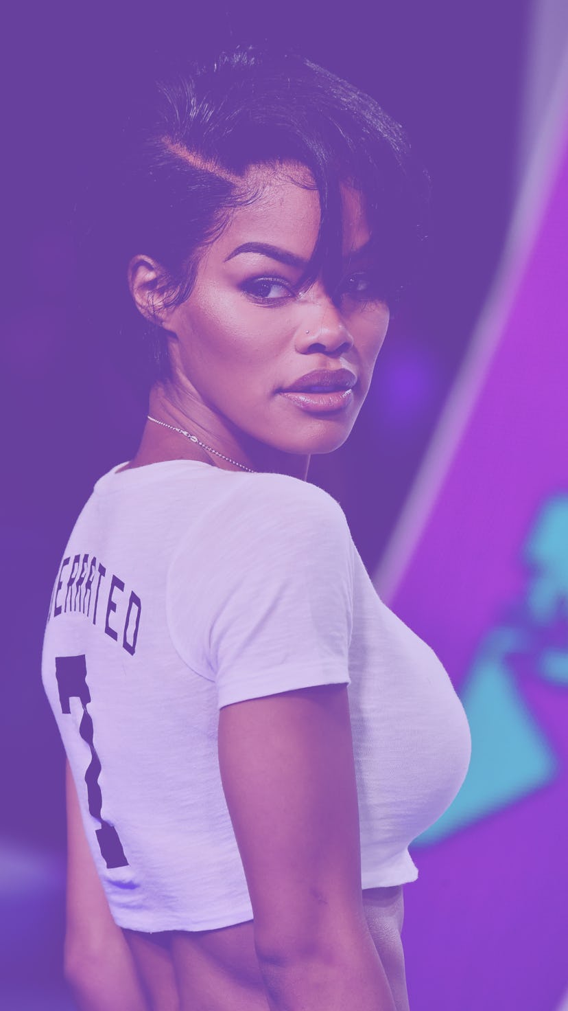 INGLEWOOD, CA - AUGUST 27:  Teyana Taylor attends the 2017 MTV Video Music Awards at The Forum on Au...