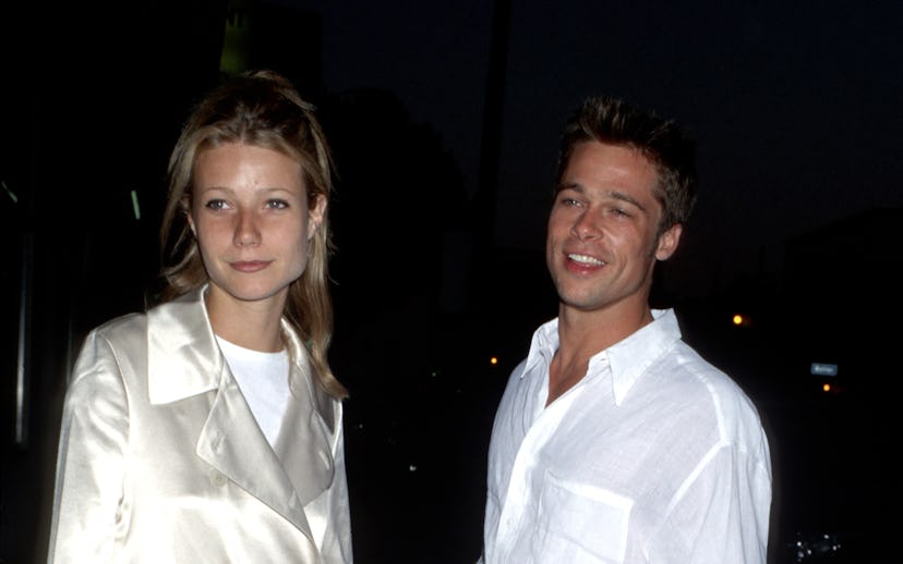 Gwyneth Paltrow and Brad Pitt (Photo by Jim Smeal/Ron Galella Collection via Getty Images)