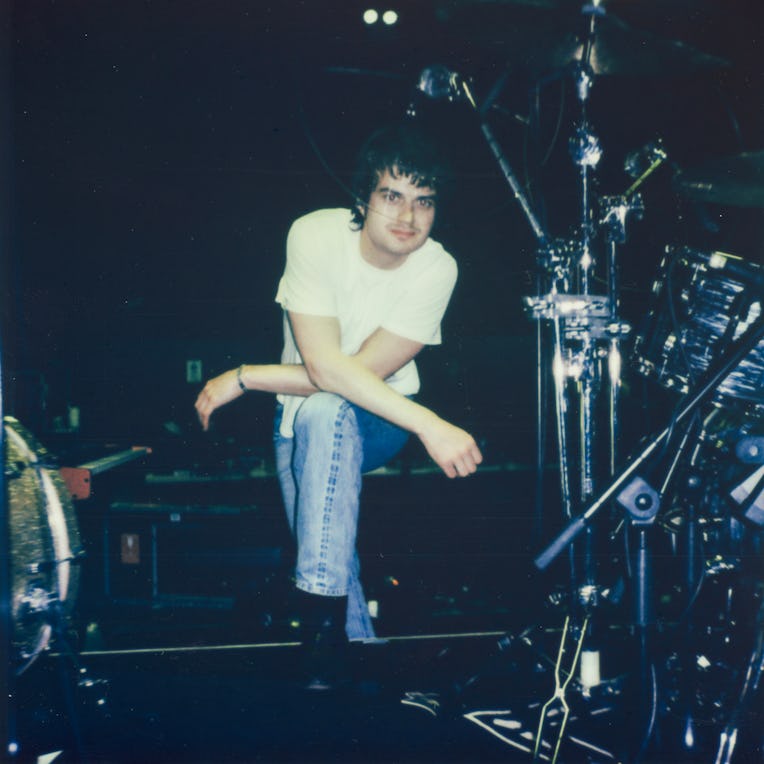 Djo behind the scenes at Laneway Festival, a traveling festival across Australia and New Zealand, in...