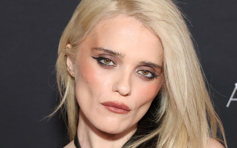 LOS ANGELES, CALIFORNIA - DECEMBER 11: Sky Ferreira attends the Los Angeles Premiere Of A24's "Babyg...