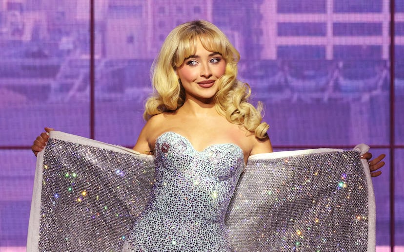 NEW YORK, NEW YORK - SEPTEMBER 30: (Exclusive Coverage) Sabrina Carpenter performs onstage during th...